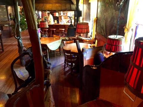 Looking towards front