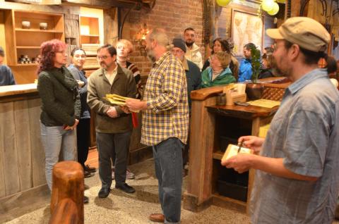 Another busy day at the Yellow Deli!
